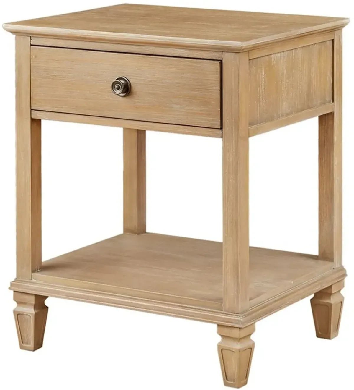 Olliix Madison Park Signature Light Natural Victoria Bedside Table