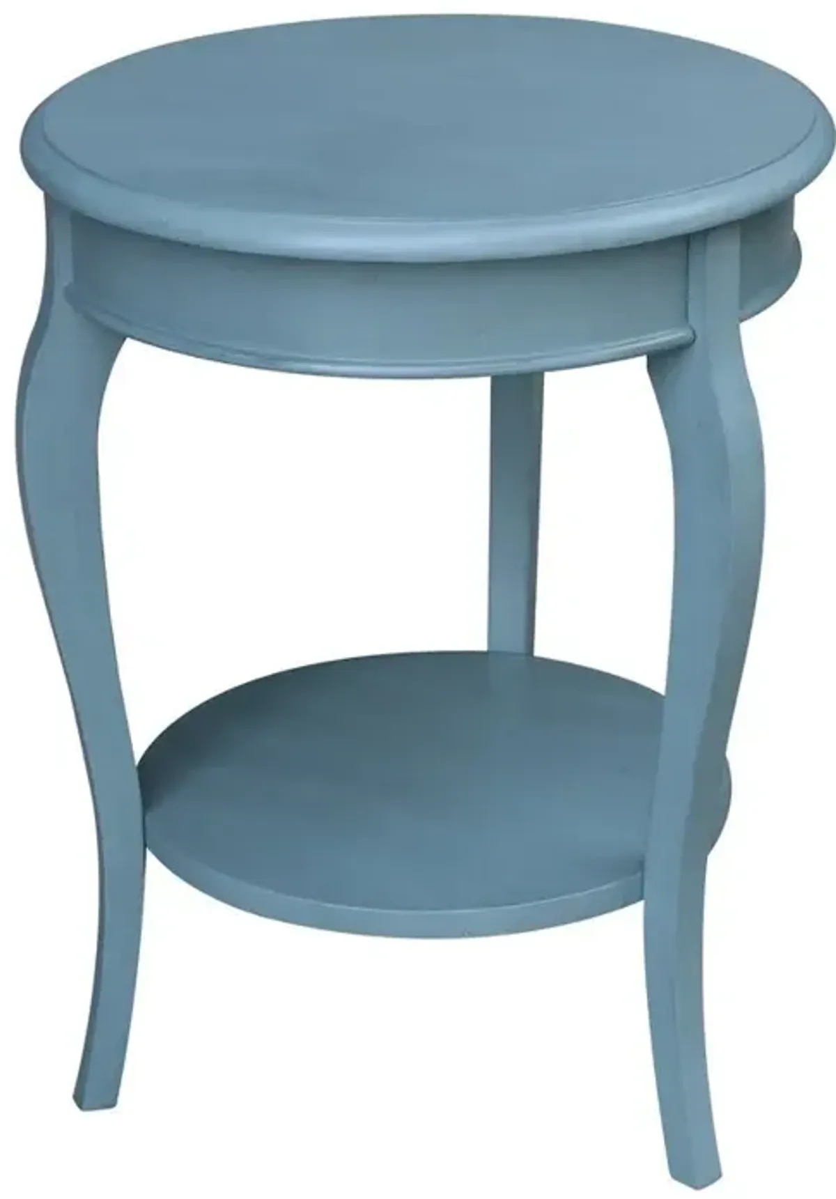 John Thomas Destinations Cambria Accent Table in Ocean Blue