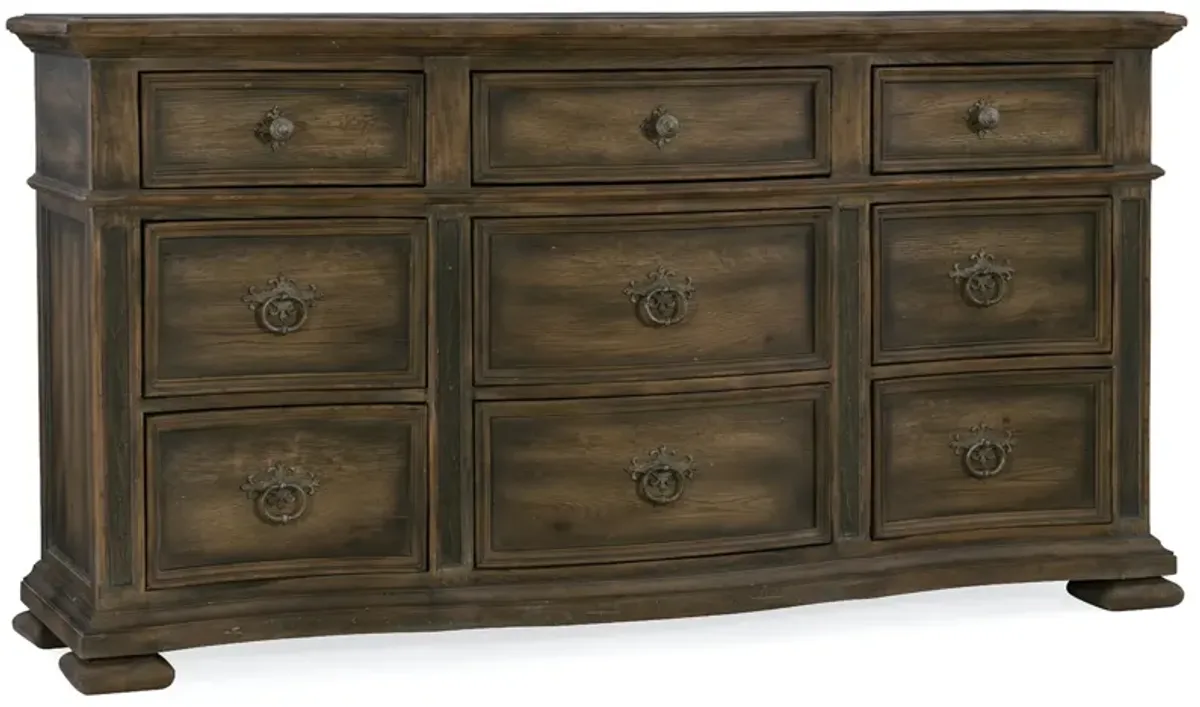 Hooker Furniture Williamson Nine Drawer Dresser