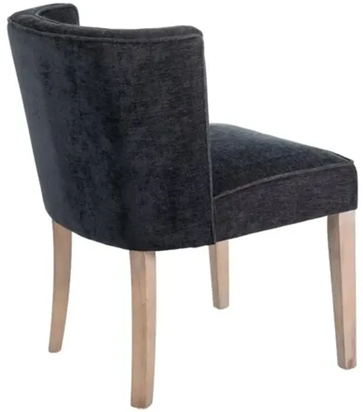 Nest Home Charlie Dining Chair in Grey Wash with Anew Black Finish