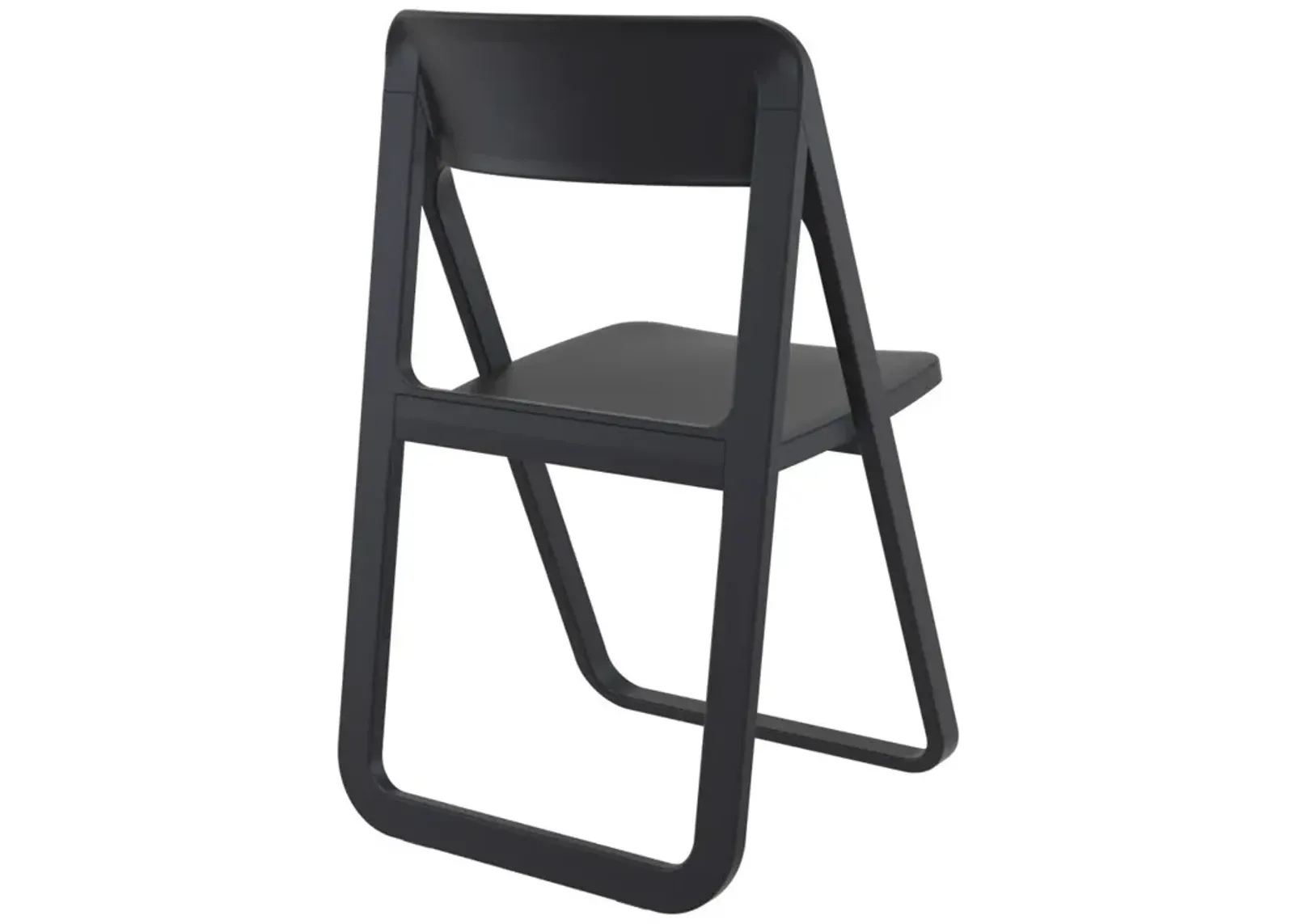 Dream Folding Outdoor Patio Chair Black