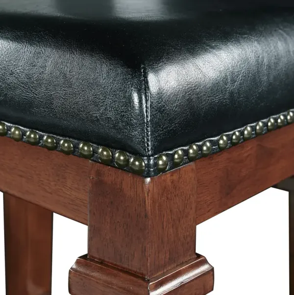 Linon Kennedy Backless Polyurethane Bar Stool