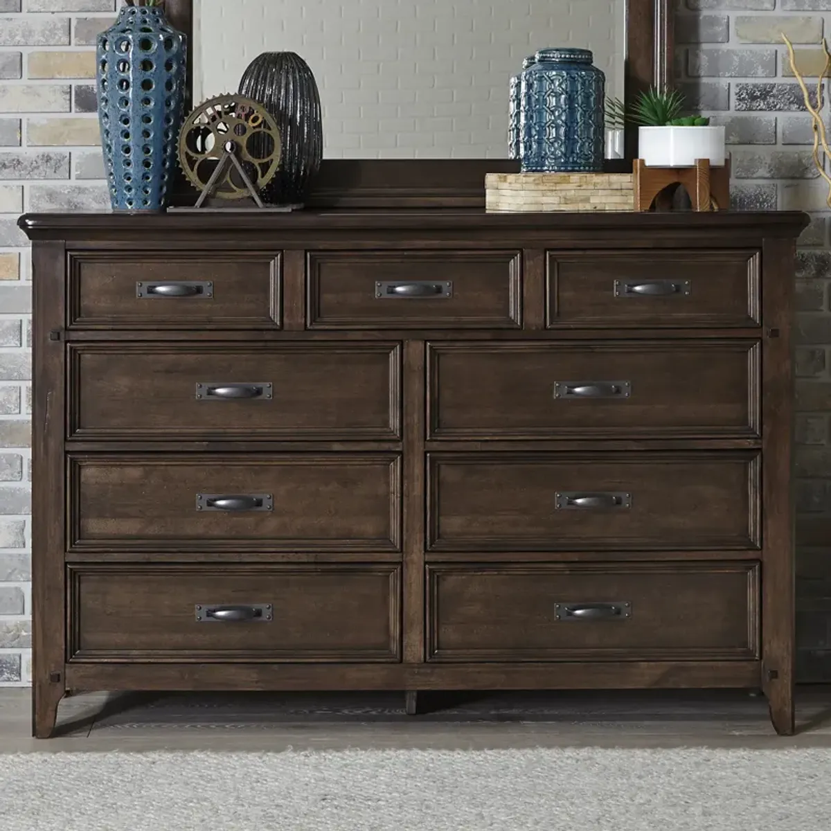 Liberty Furniture Saddlebrook Tobacco Dresser