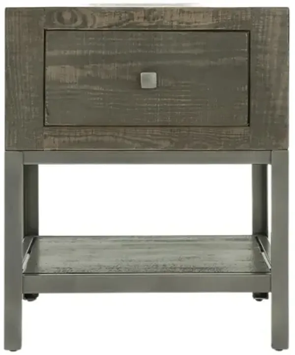URBAN GRAY END TABLE