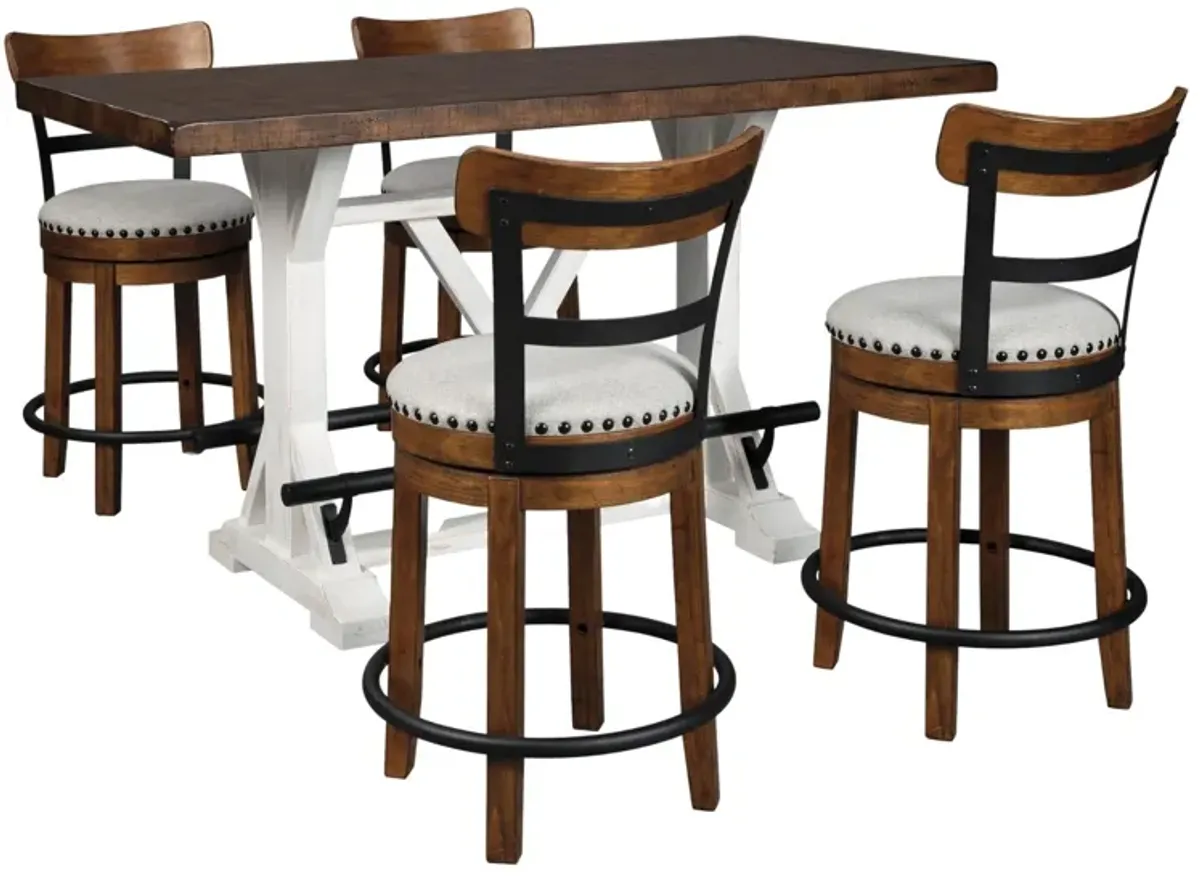 VALEBECK 5 PIECE COUNTER DINING SET