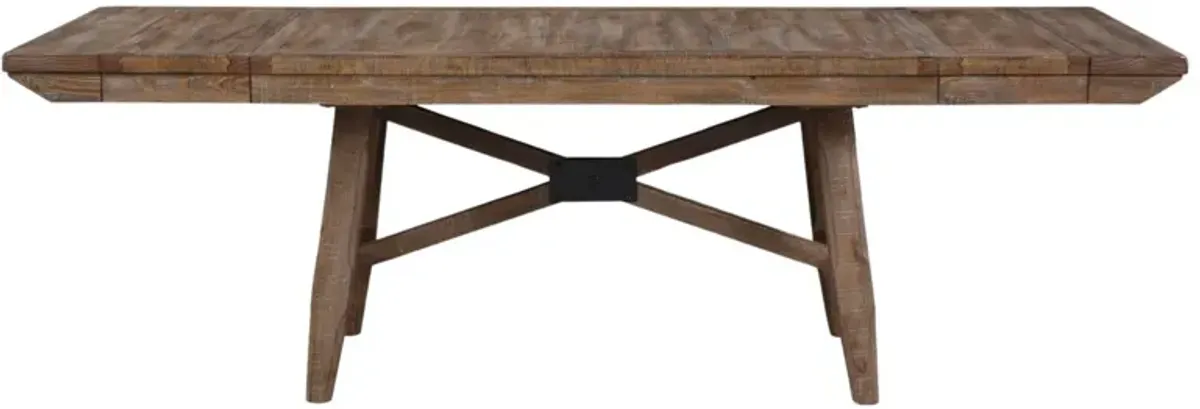 RIVERDALE DINING TABLE 96" W/2 12" LEAVES