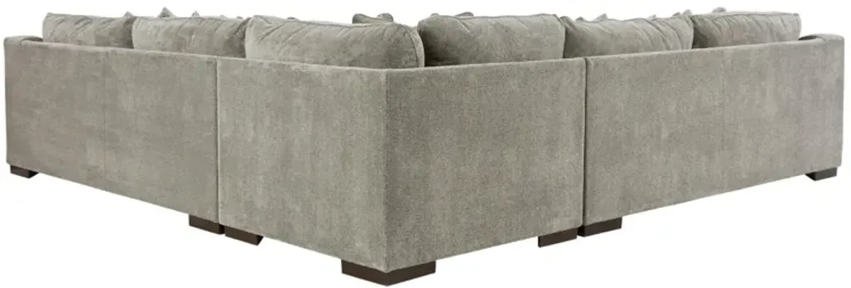 BAYLESS SMOKE 3 PIECE SECTIONAL