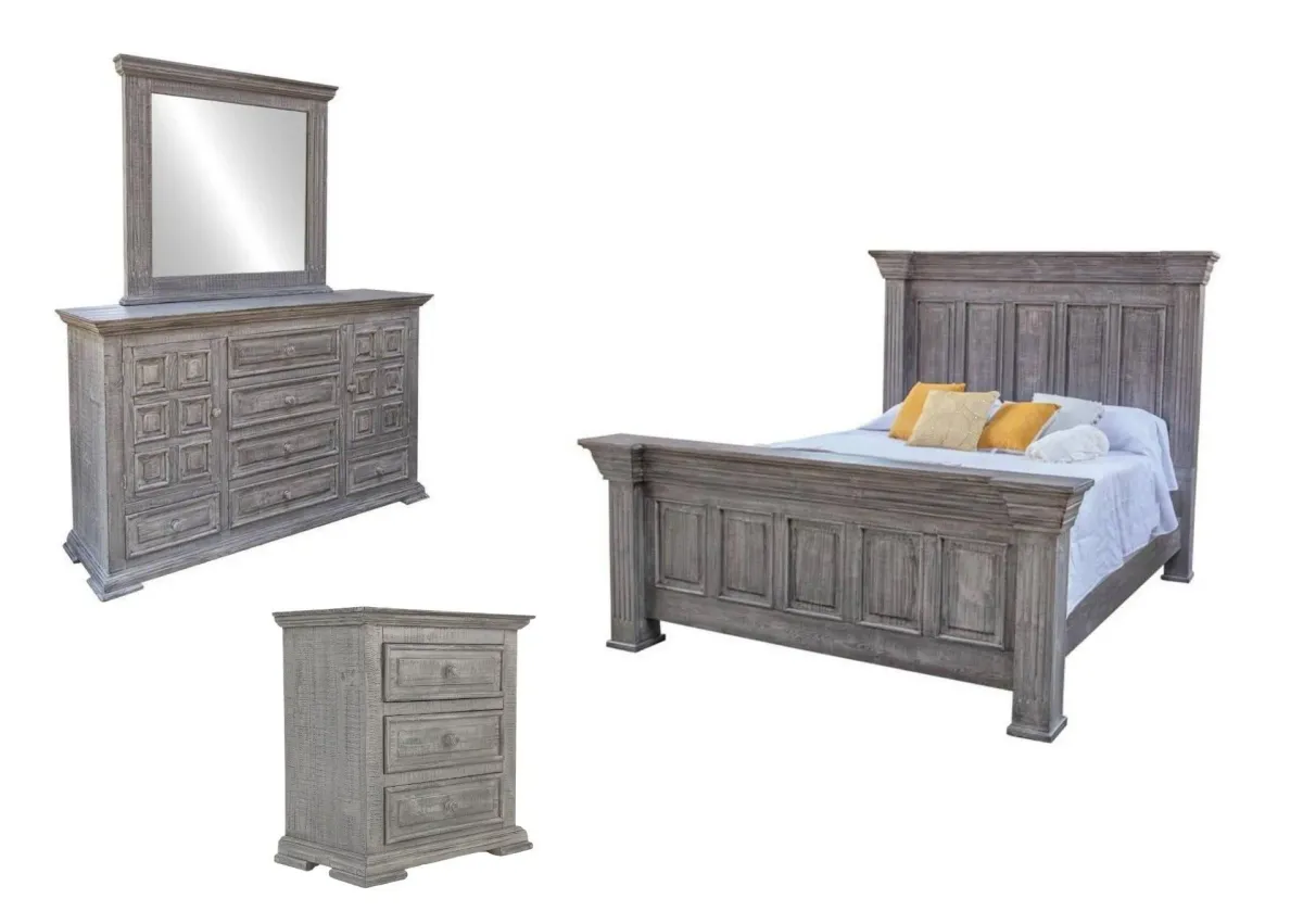 TERRA GRAY KING BEDROOM SET