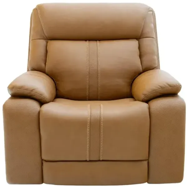 XARA BUTTERNUT LEATHER POWER RECLINER