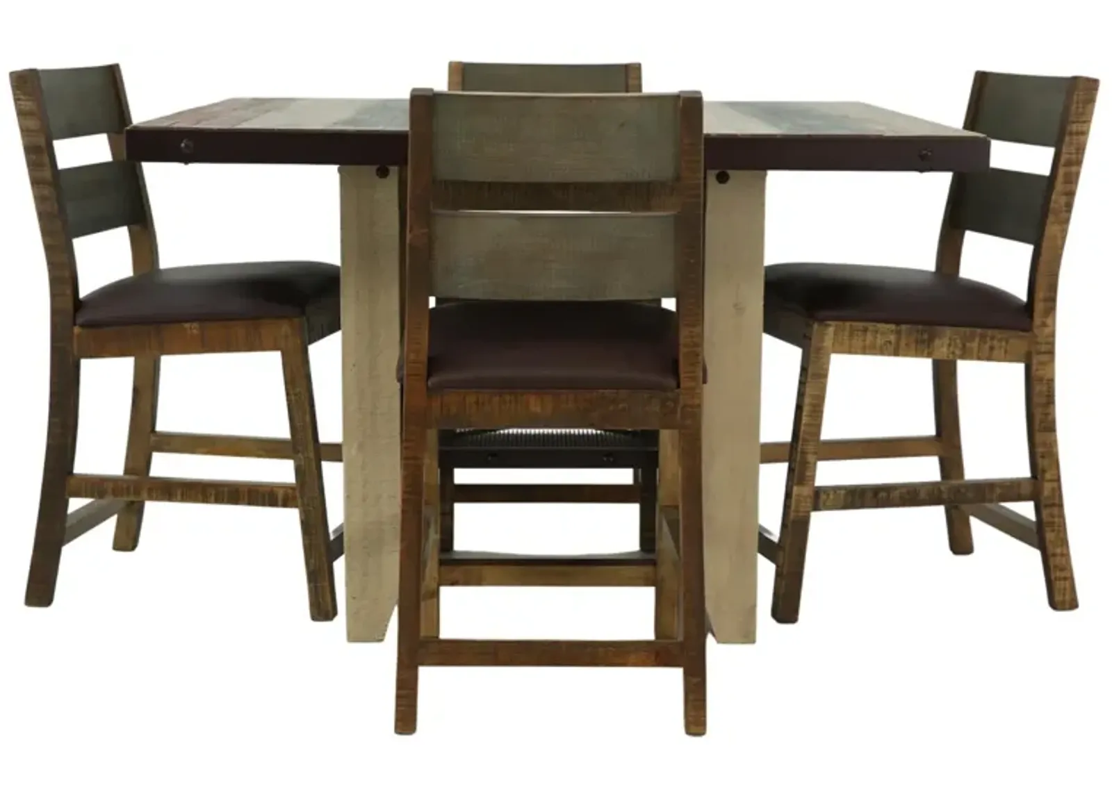 JEFFERSON 5 PIECE COUNTER HEIGHT DINING SET