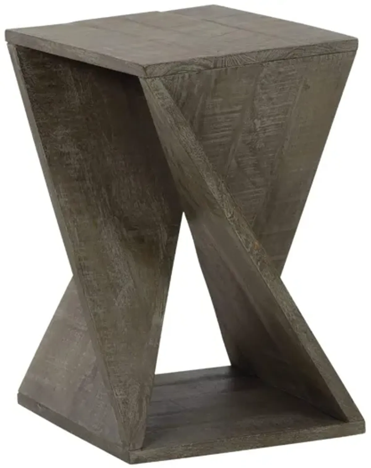 ZALEMONT GRAY ACCENT TABLE