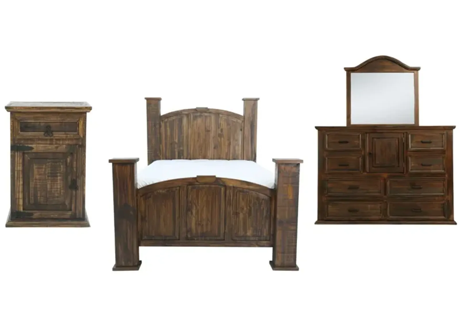 MANSION TOBACCO KING BEDROOM SET