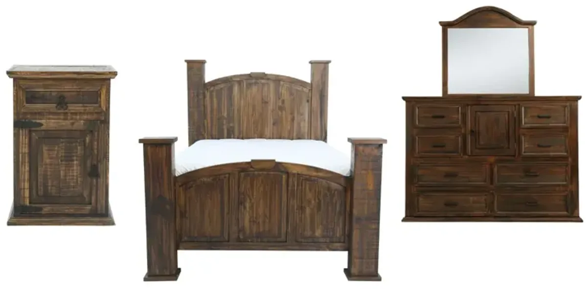 MANSION TOBACCO KING BEDROOM SET