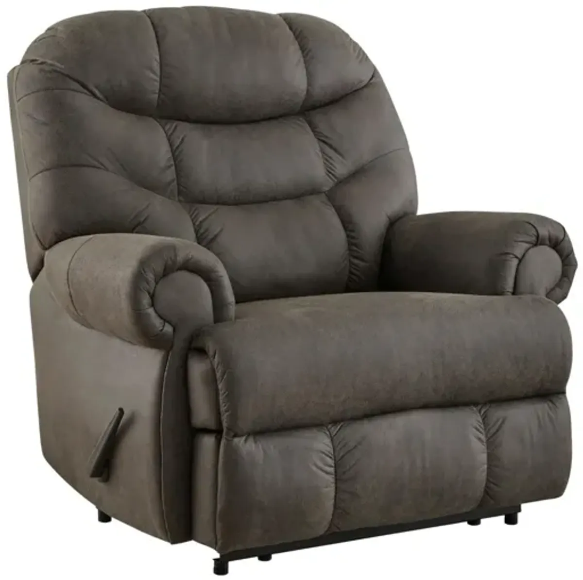 CAMERA TIME GUNMETAL BIG MAN WALL RECLINER