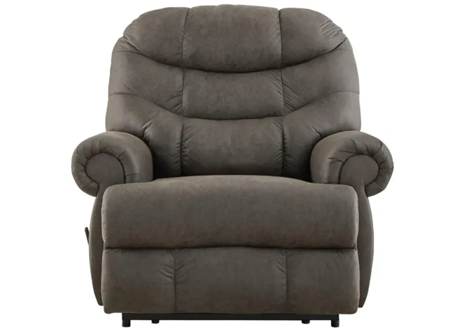 CAMERA TIME GUNMETAL BIG MAN WALL RECLINER