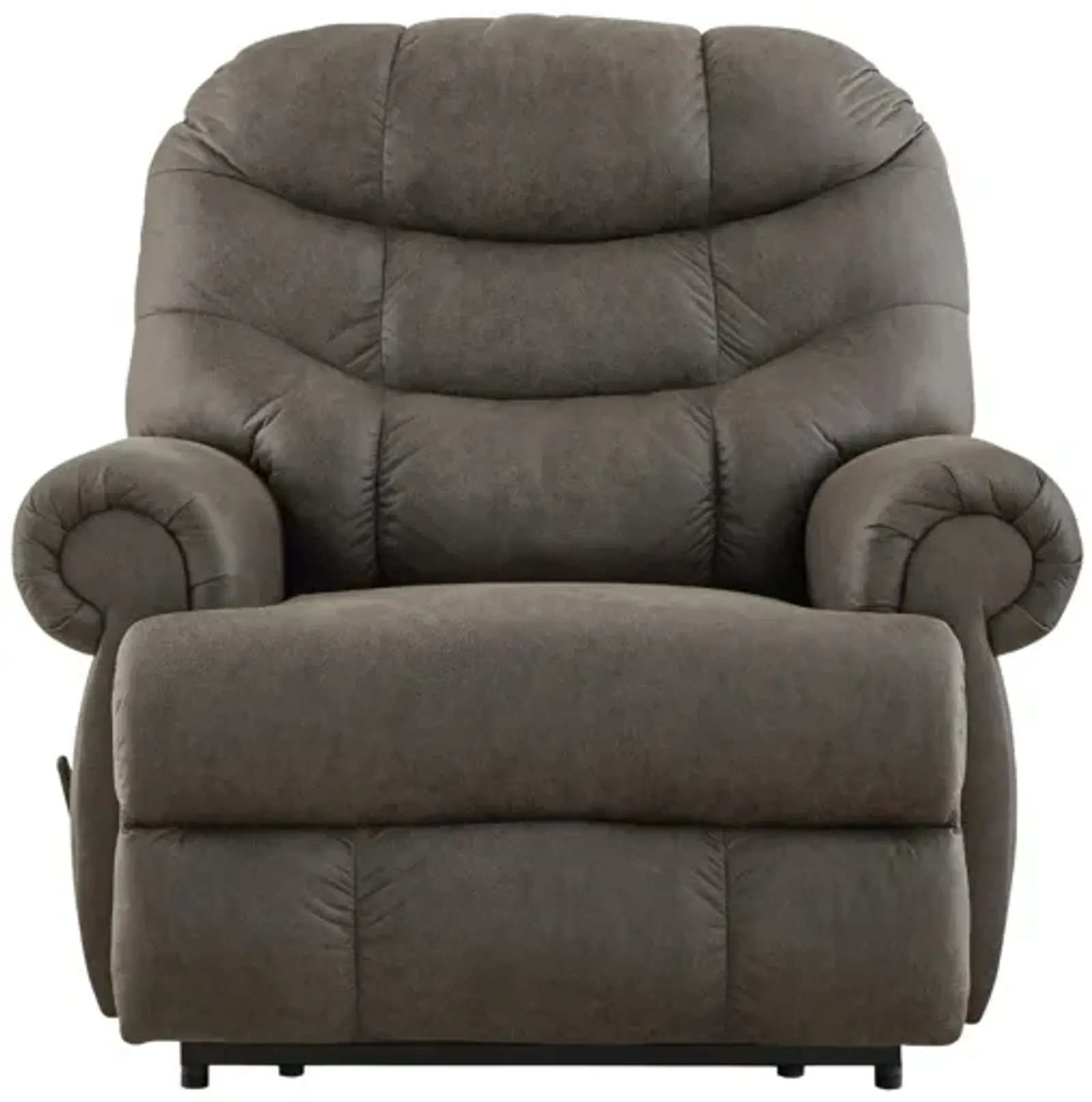 CAMERA TIME GUNMETAL BIG MAN WALL RECLINER