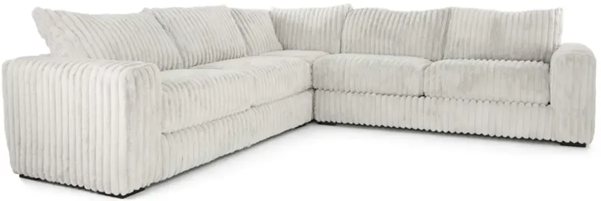 MONDO MONSTER GREY 3 PIECE SECTIONAL