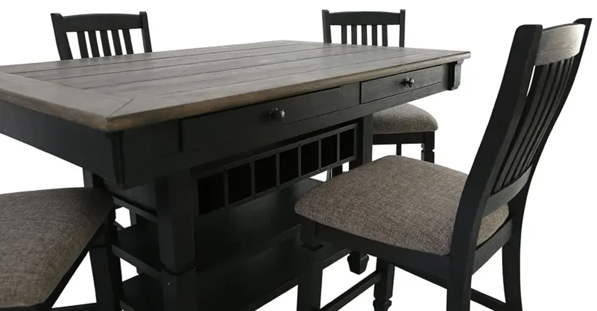 TYLER CREEK 5 PIECE PUB DINING SET