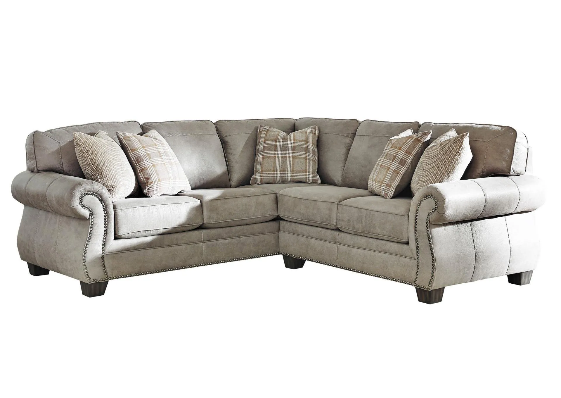 OLSBERG STEEL 2 PIECE SECTIONAL