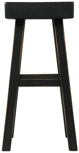 GLOSCO BLACK 30"STOOL