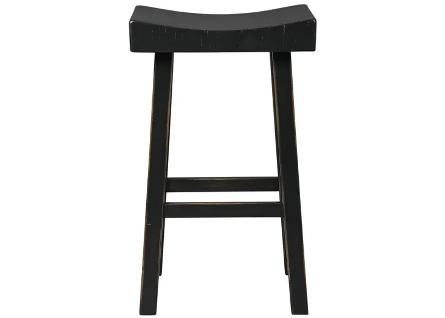 GLOSCO BLACK 30"STOOL