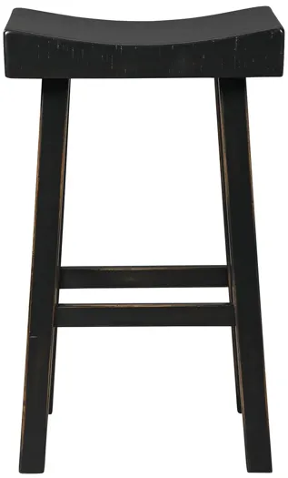 GLOSCO BLACK 30"STOOL