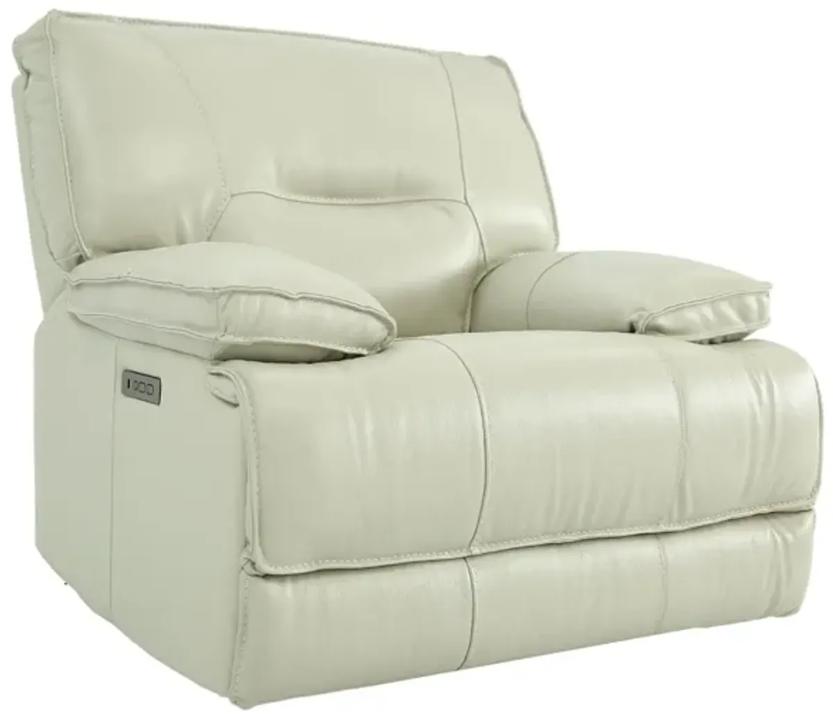 HENDRIX STEEL LEATHER 2P POWER RECLINER