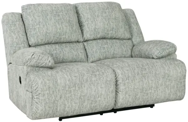 MCCLELLAND GRAY RECLINING LOVESEAT