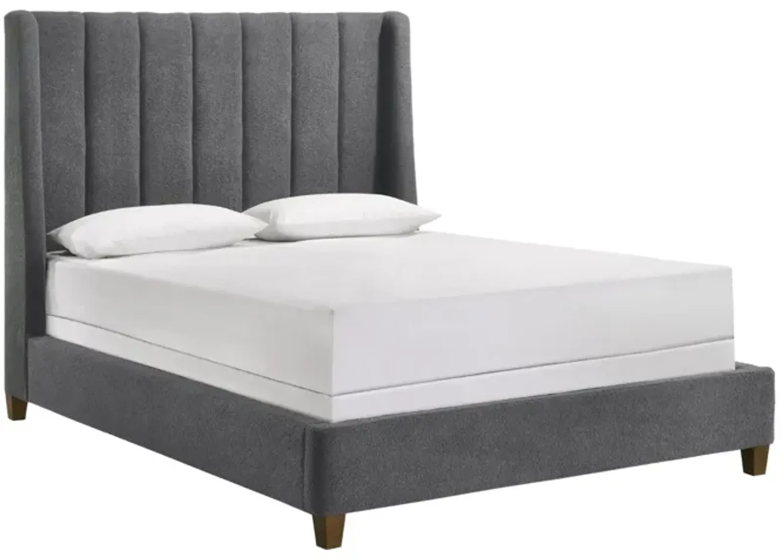 AGNES CHARCOAL KING BED