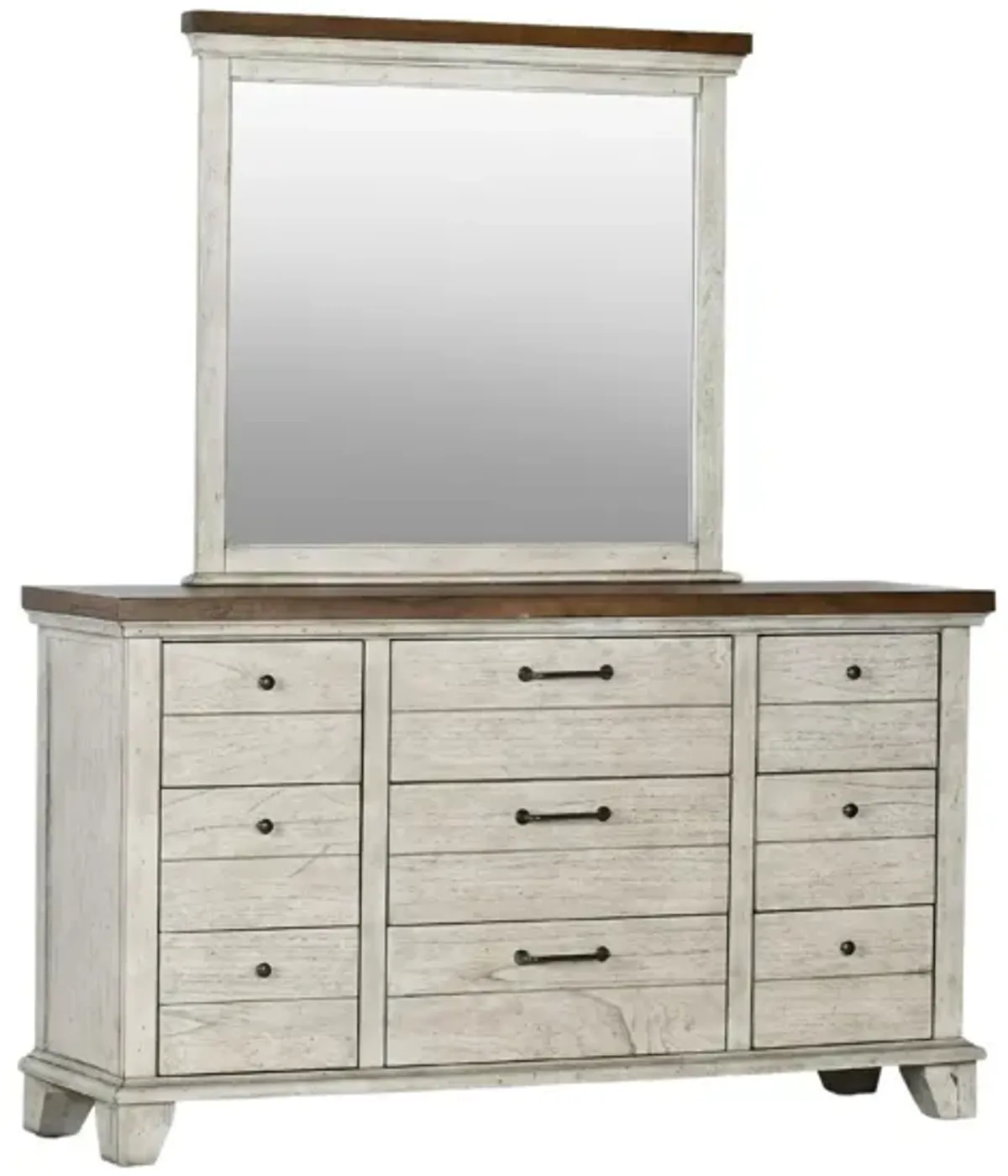 BEAR CREEK DRESSER AND MIRROR