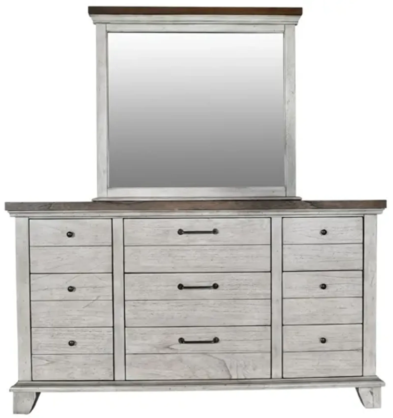 BEAR CREEK DRESSER AND MIRROR