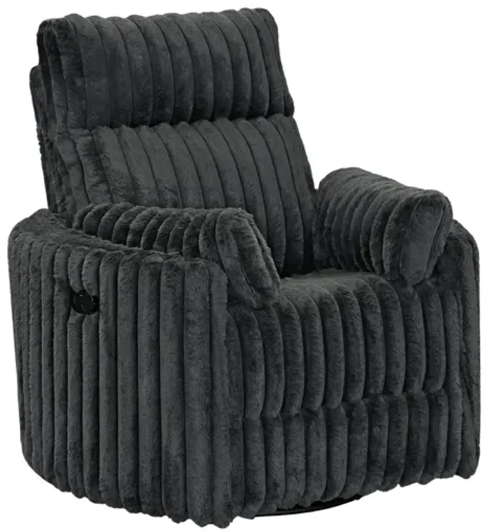 AVENIDA GUNMETAL GLIDER RECLINER