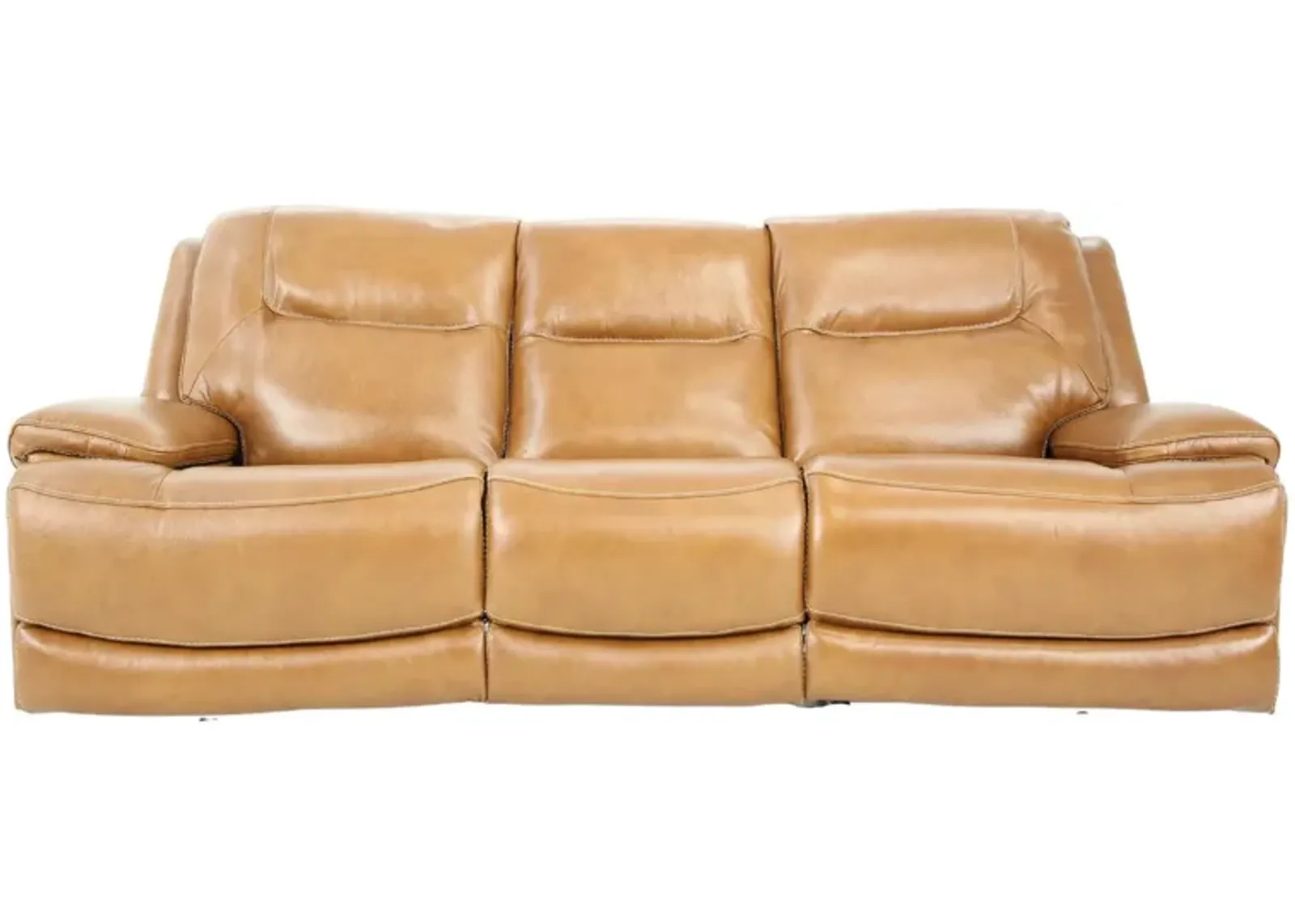 BERLIN BUCKSKIN LEATHER 2P POWER SOFA