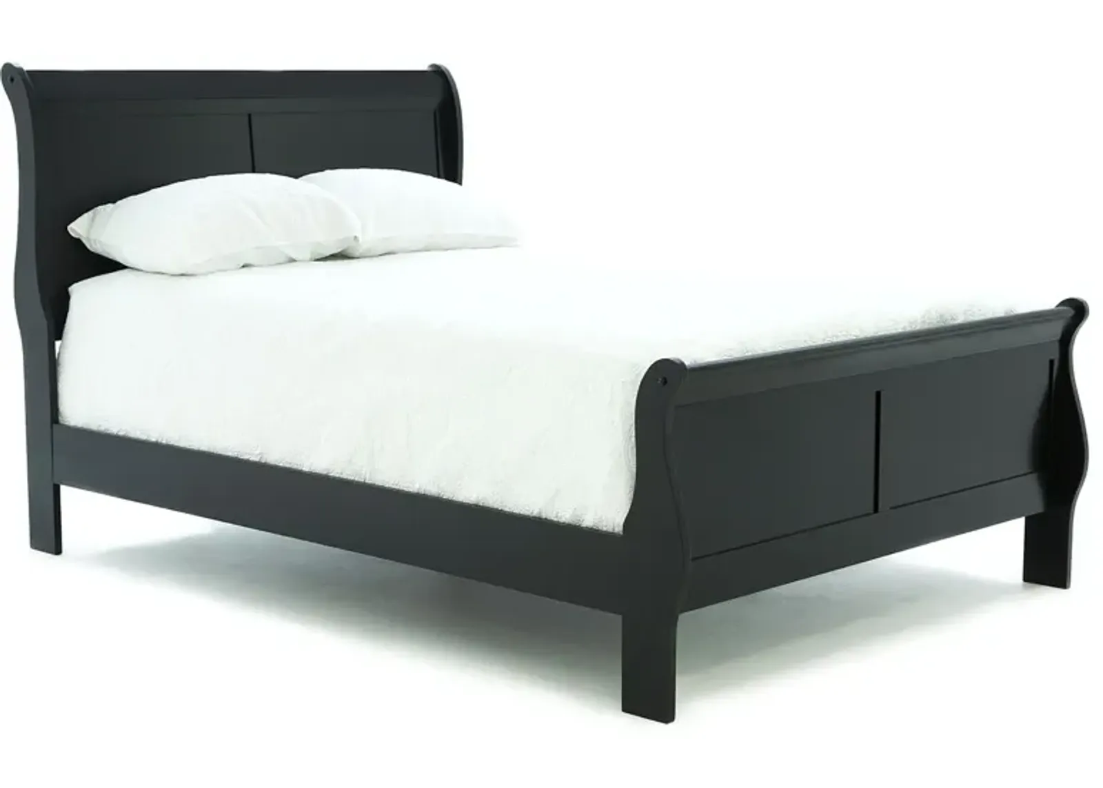 LOUIS PHILIP BLACK KING BED