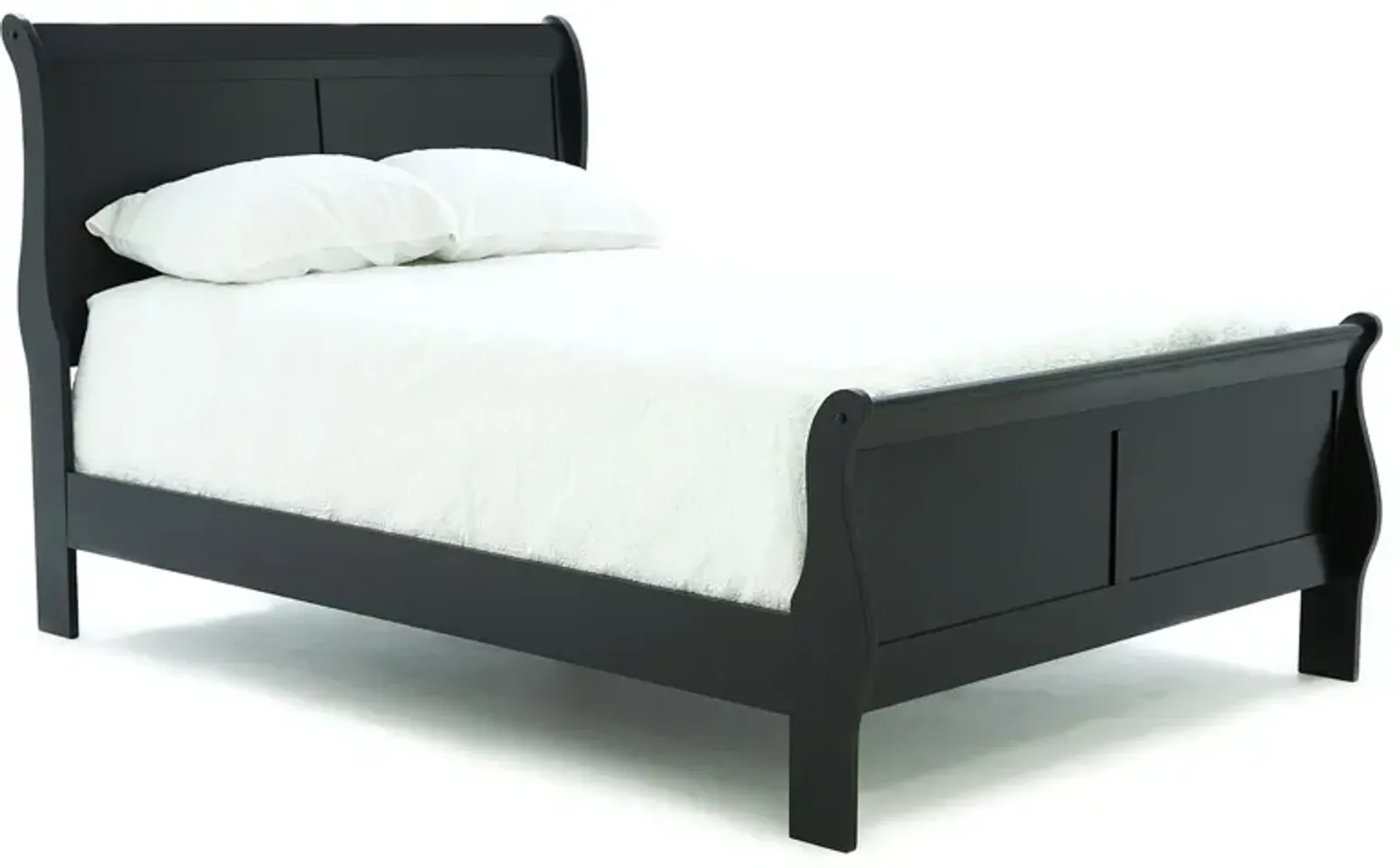 LOUIS PHILIP BLACK KING BED