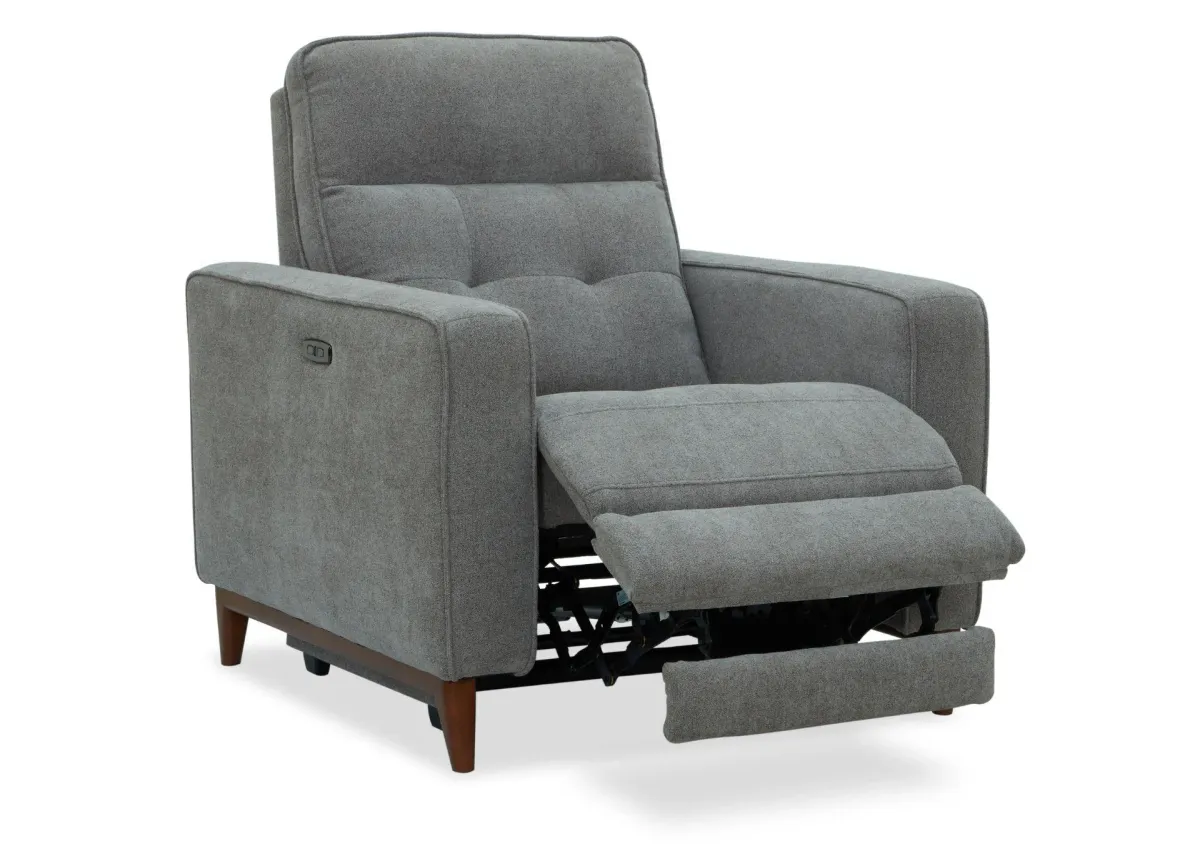 ELLIOT PEWTER POWER RECLINER