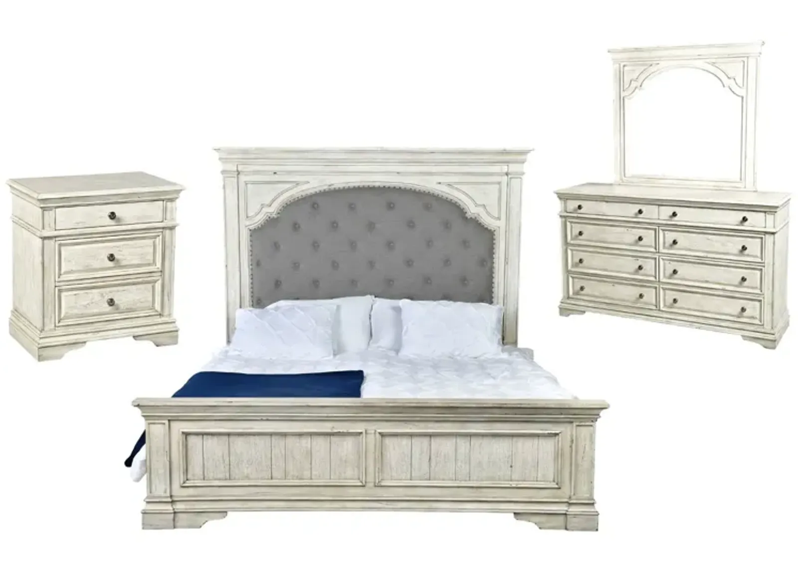 HIGHLAND PARK WHITE QUEEN BEDROOM