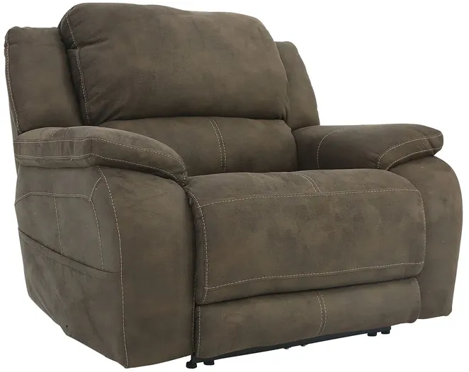 RYLEN MOCHA 3P POWER OVERSIZED RECLINER