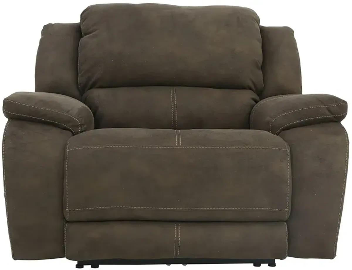 RYLEN MOCHA 3P POWER OVERSIZED RECLINER