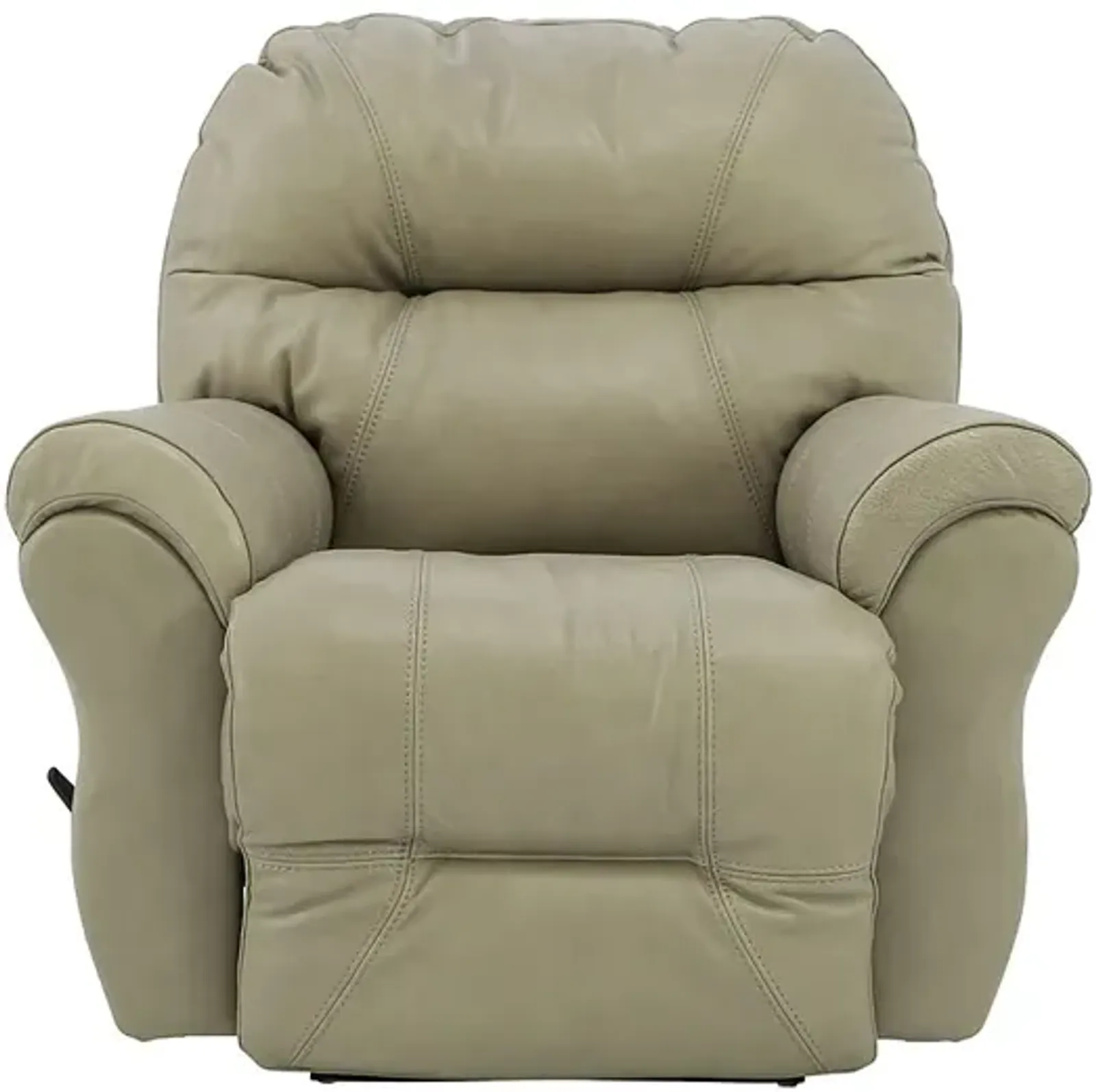 BODIE GREY TOP GRAIN LEATHER RECLINER