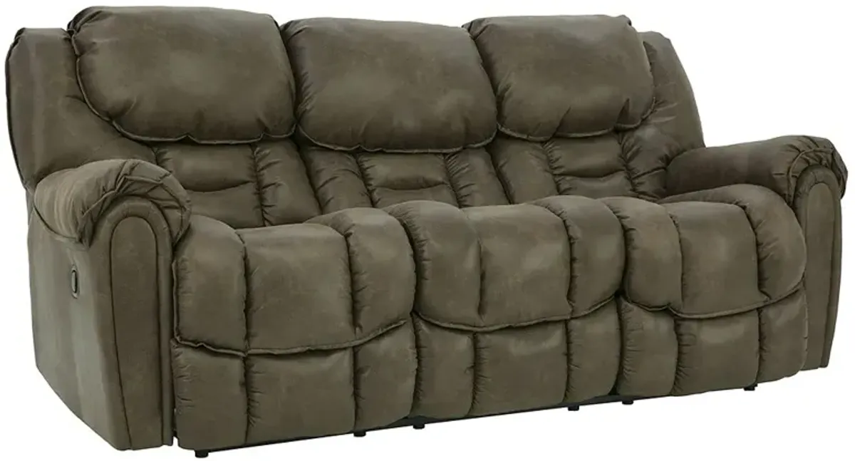 BAXTER MOCHA RECLINING SOFA