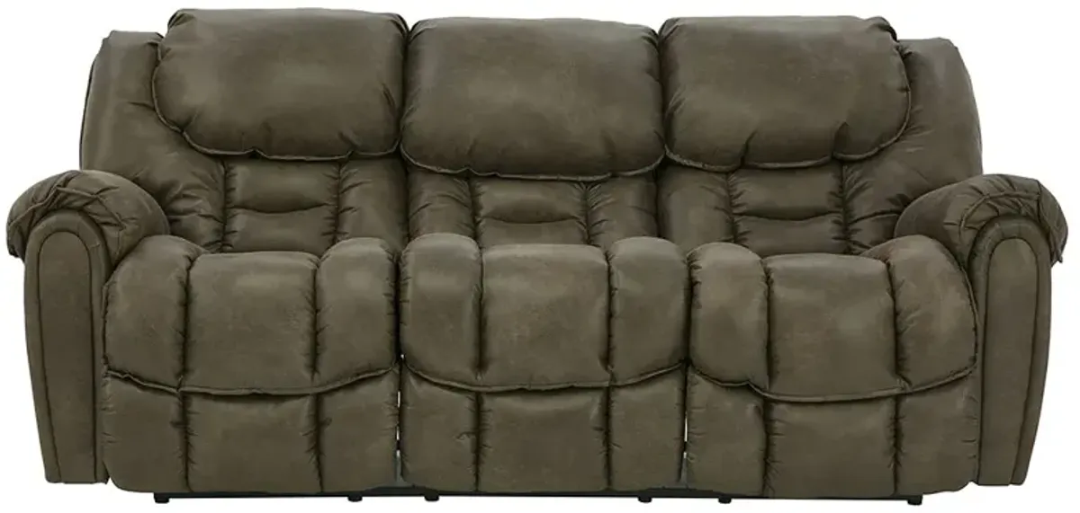 BAXTER MOCHA RECLINING SOFA