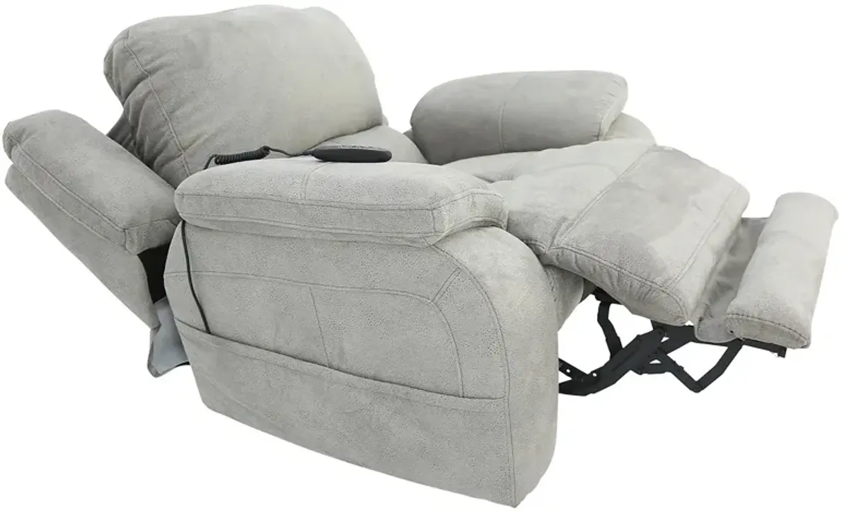 RYLEN STONE 3P POWER OVERSIZED RECLINER