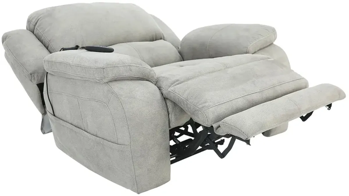 RYLEN STONE 3P POWER OVERSIZED RECLINER