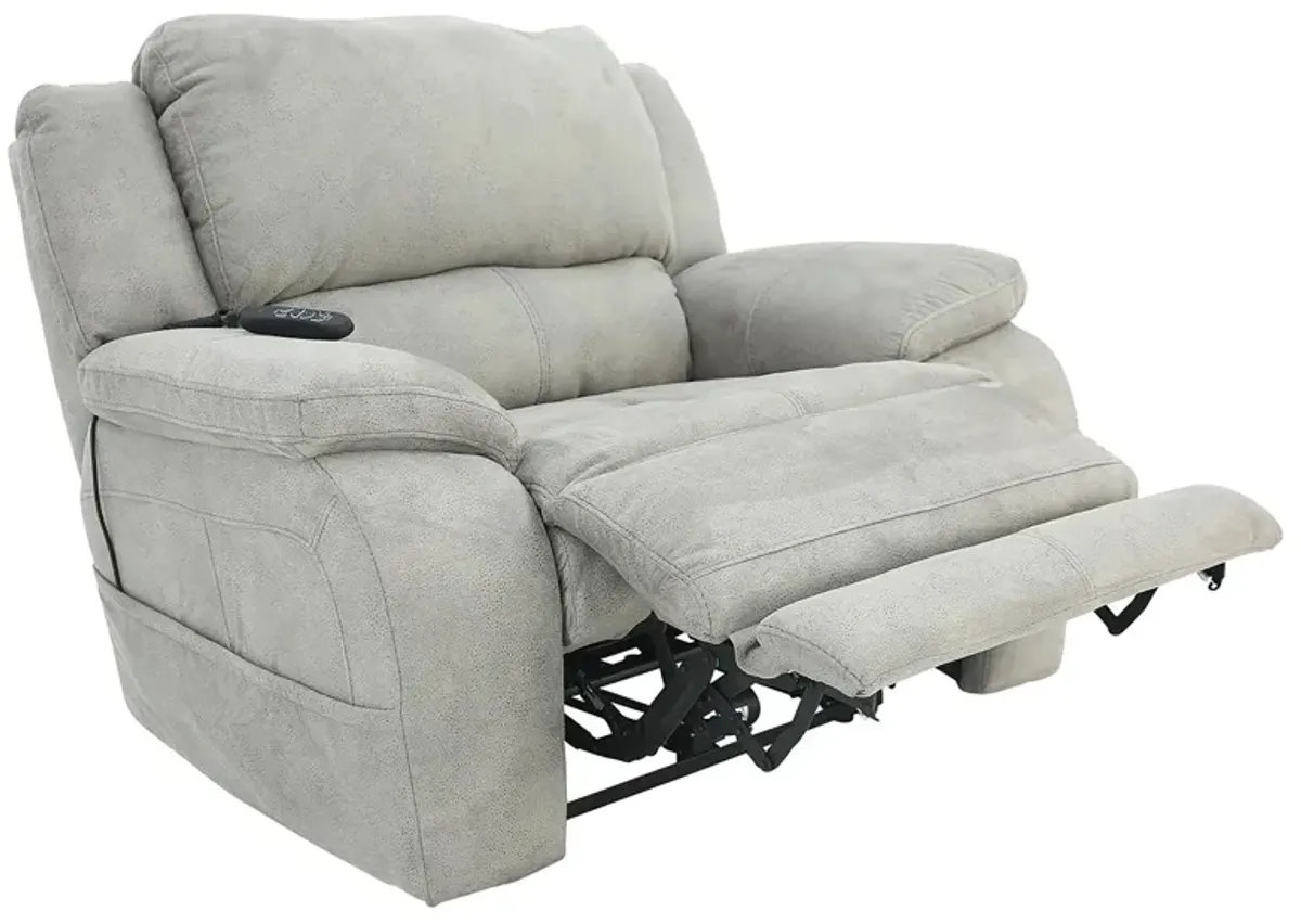 RYLEN STONE 3P POWER OVERSIZED RECLINER