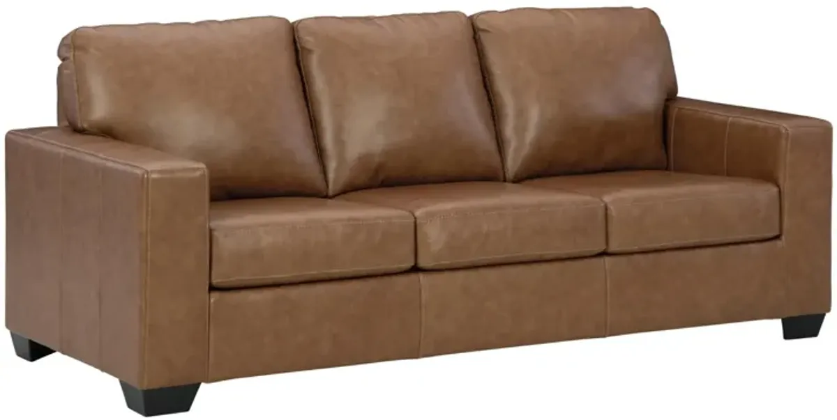 BOLSENA CARAMEL LEATHER SOFA