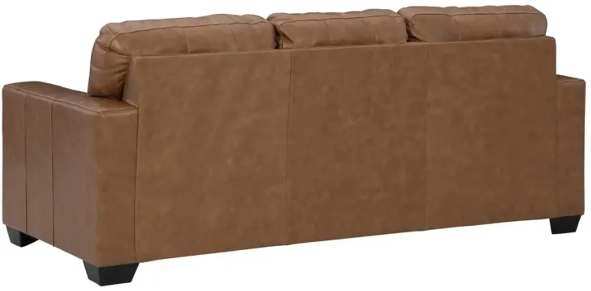 BOLSENA CARAMEL LEATHER SOFA