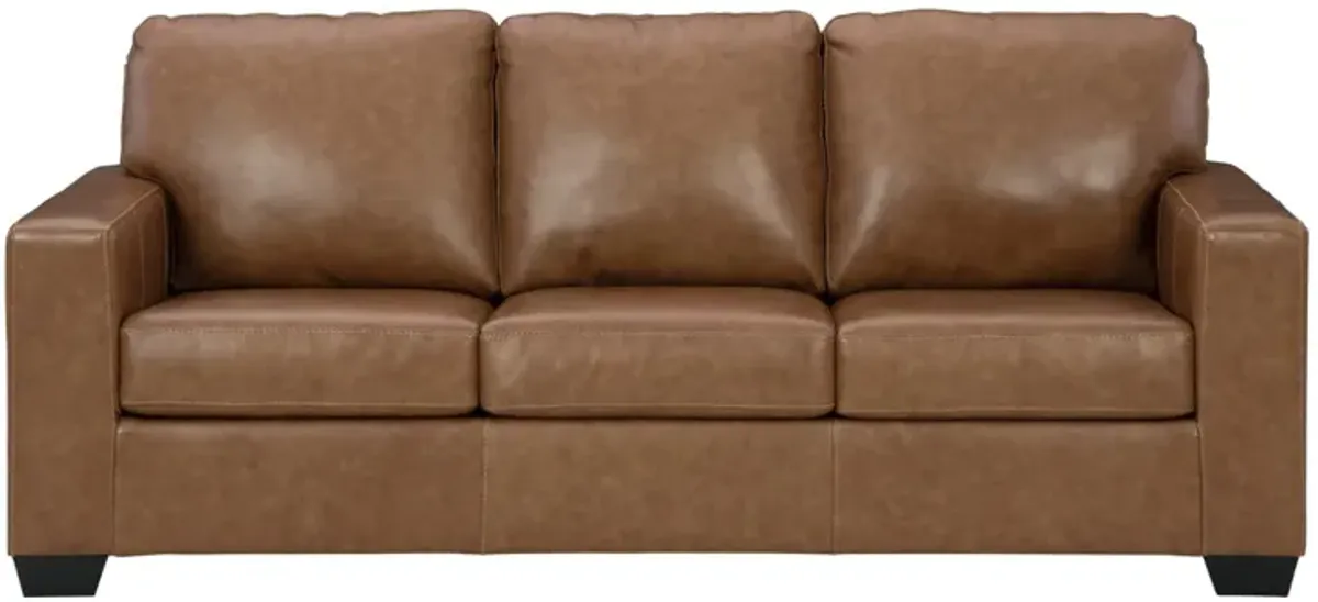 BOLSENA CARAMEL LEATHER SOFA