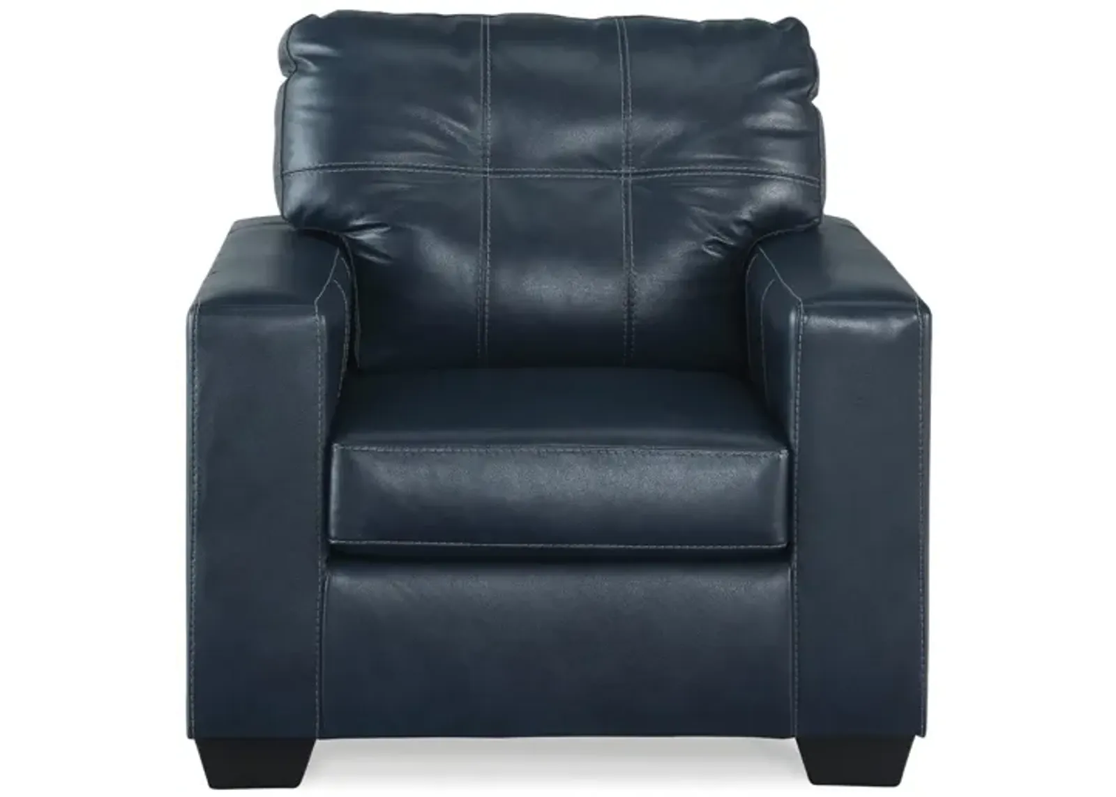 SANTORINE OCEAN LEATHER CHAIR