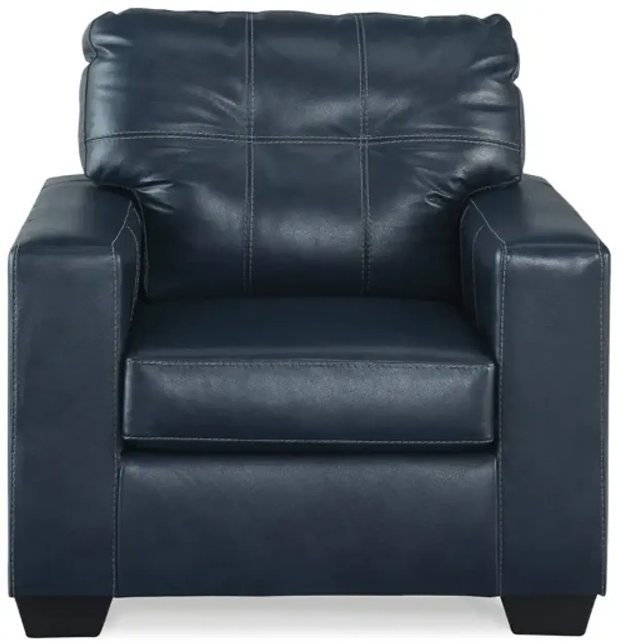 SANTORINE OCEAN LEATHER CHAIR